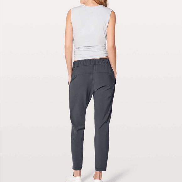 Lululemon On The Fly Pants 6 Gray - Picture 2 of 6